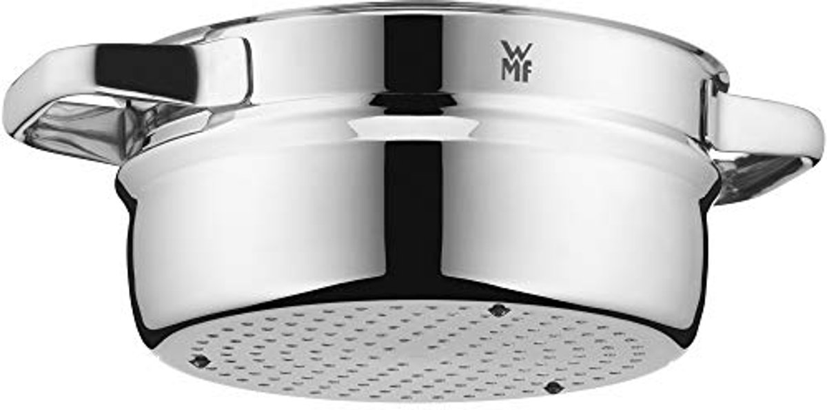 Compact Groente- en Aardappelpureeerder 20 cm RVS Stoominsert Vaatwasserbestendig