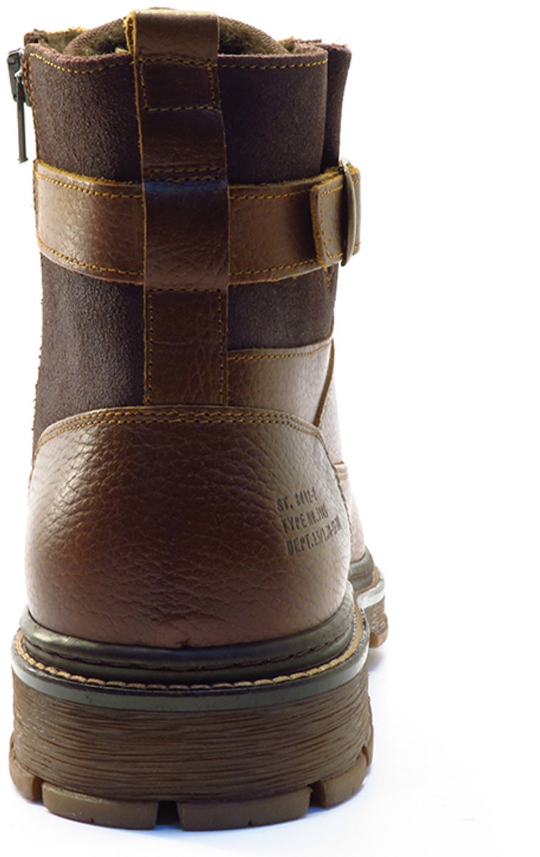 LS Footwear Tan veterboet 8244158-0124 Tan Cognac