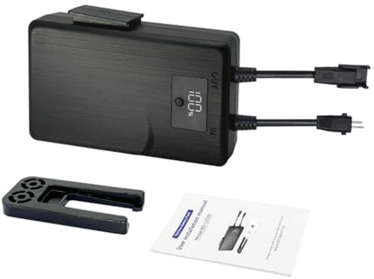 Universele Oplaadbare Batterij voor Bewegende Meubels - Voor 2-Pins Elektrische Stoelen met LED Display [2500mAh]