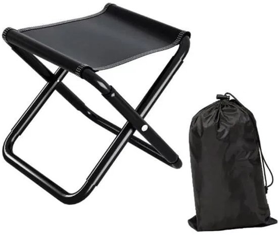 SNZ Vouwkruk – Campingkruk, Staal En Oxford, 120 Kg Belastbaar, Compact, Met Opbergzak – Voor Tuin, Visvangst En Reizen
