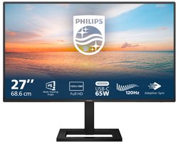 Philips 1000 series 27E1N1300AE - Full HD USB-C Monitor - 65w - 27 inch