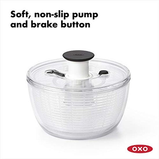 Salade Spinner 6L - Helder Design voor Efficiënt Droogmaken van Groenten van Grandmalee — afbeelding 5