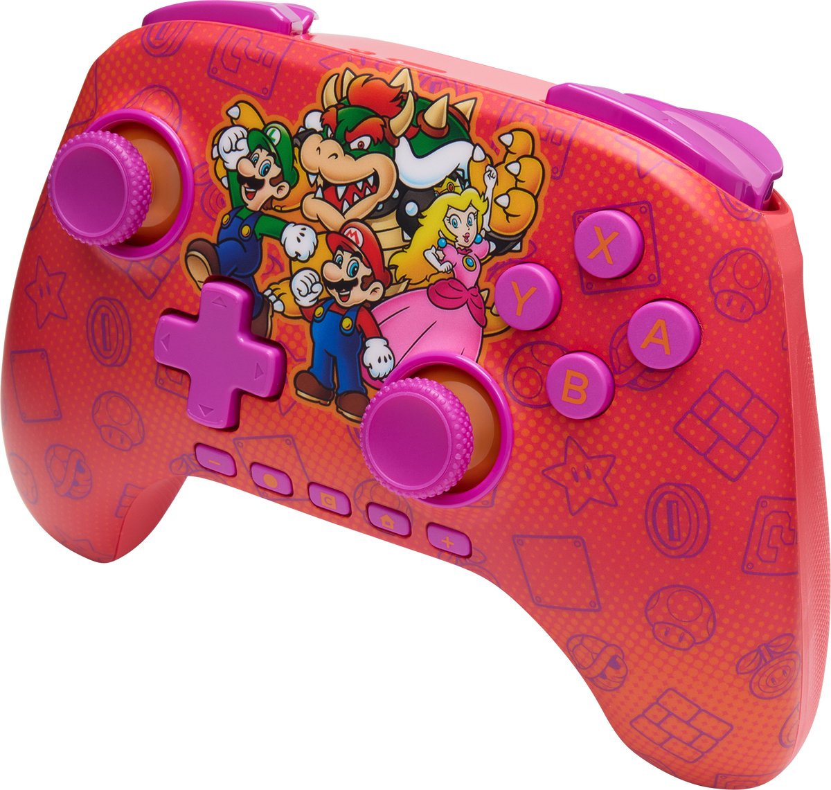 PowerA Draadloze Controller - Nintendo Switch - Mario & Friends – foto 3