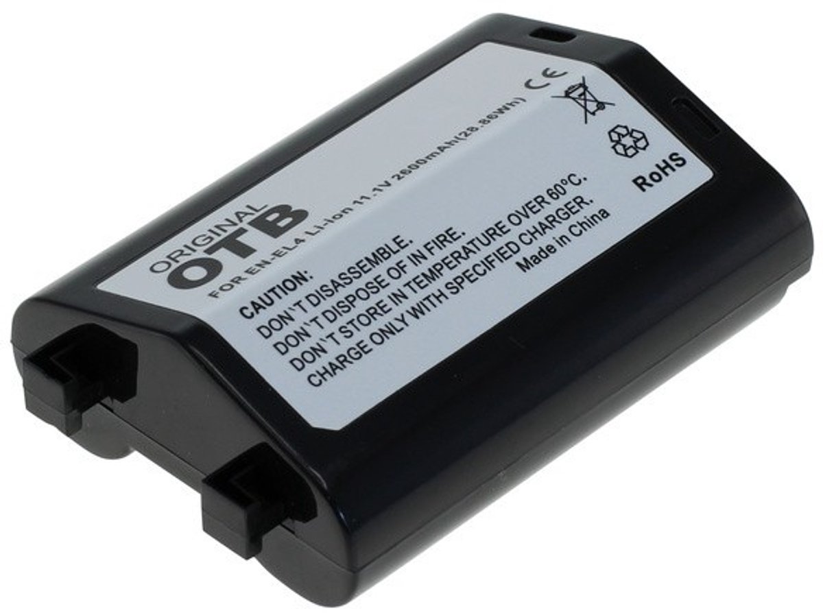 Batterij voor Nikon EN-EL4 / EN-EL4a Li-Ion
