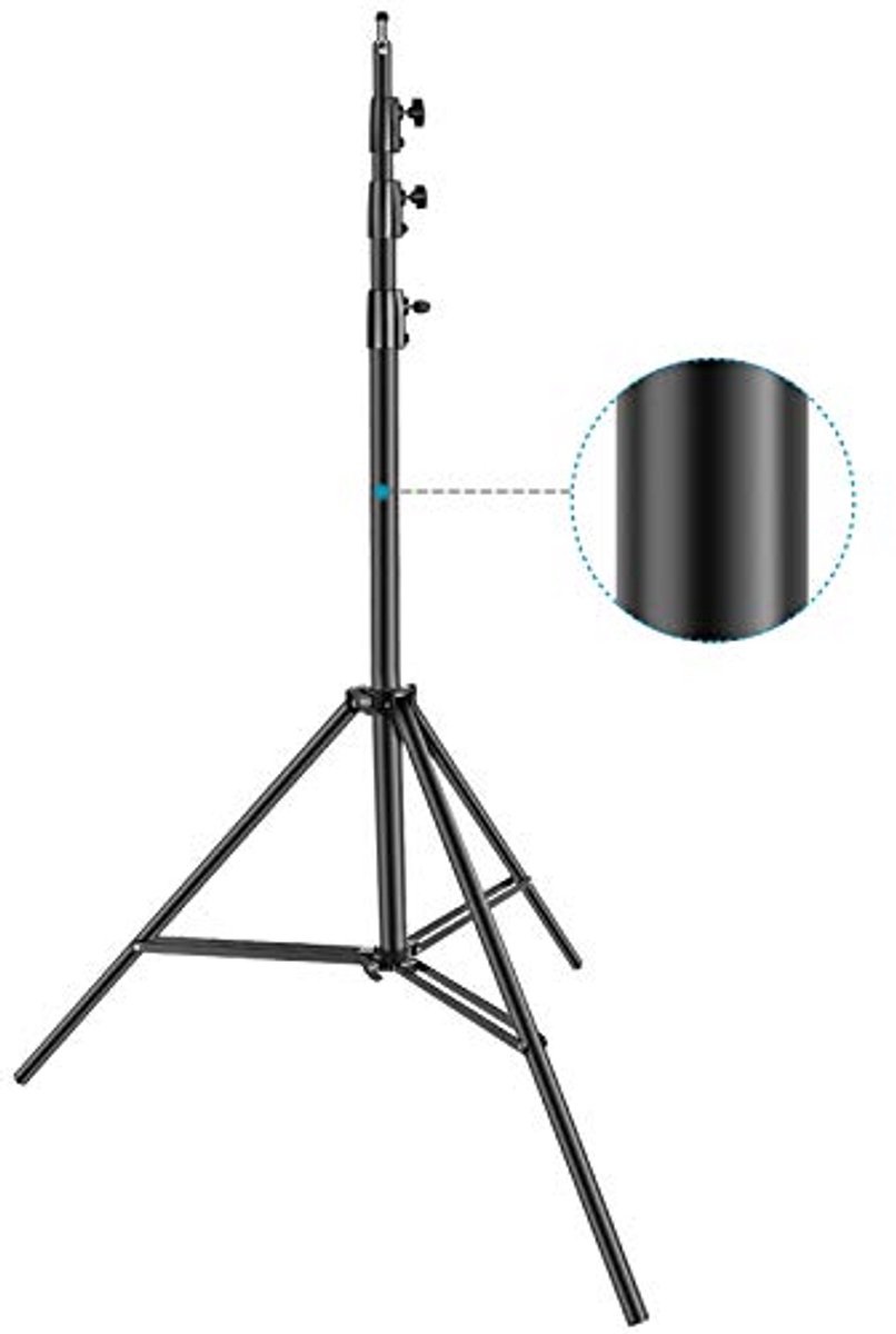 Verstelbaar Fotografie Statief 4m - 1/4" Schroef, Maximaal 10 kg Draagkracht