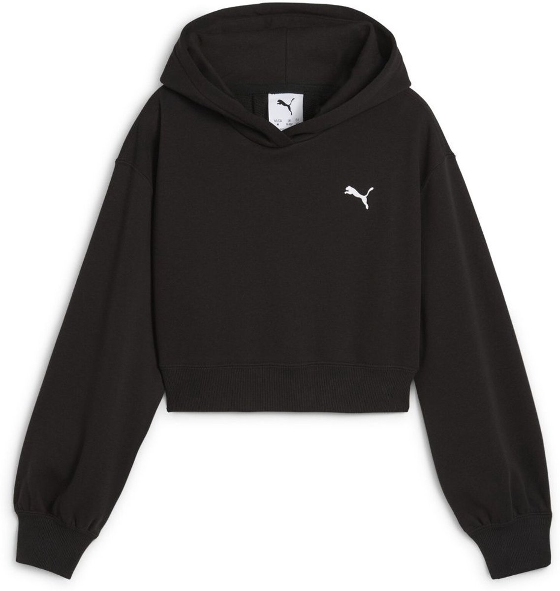 Puma Kinder WARDROBE ESS Short Length Hoodie TR G 629894 Puma -152 Zwart