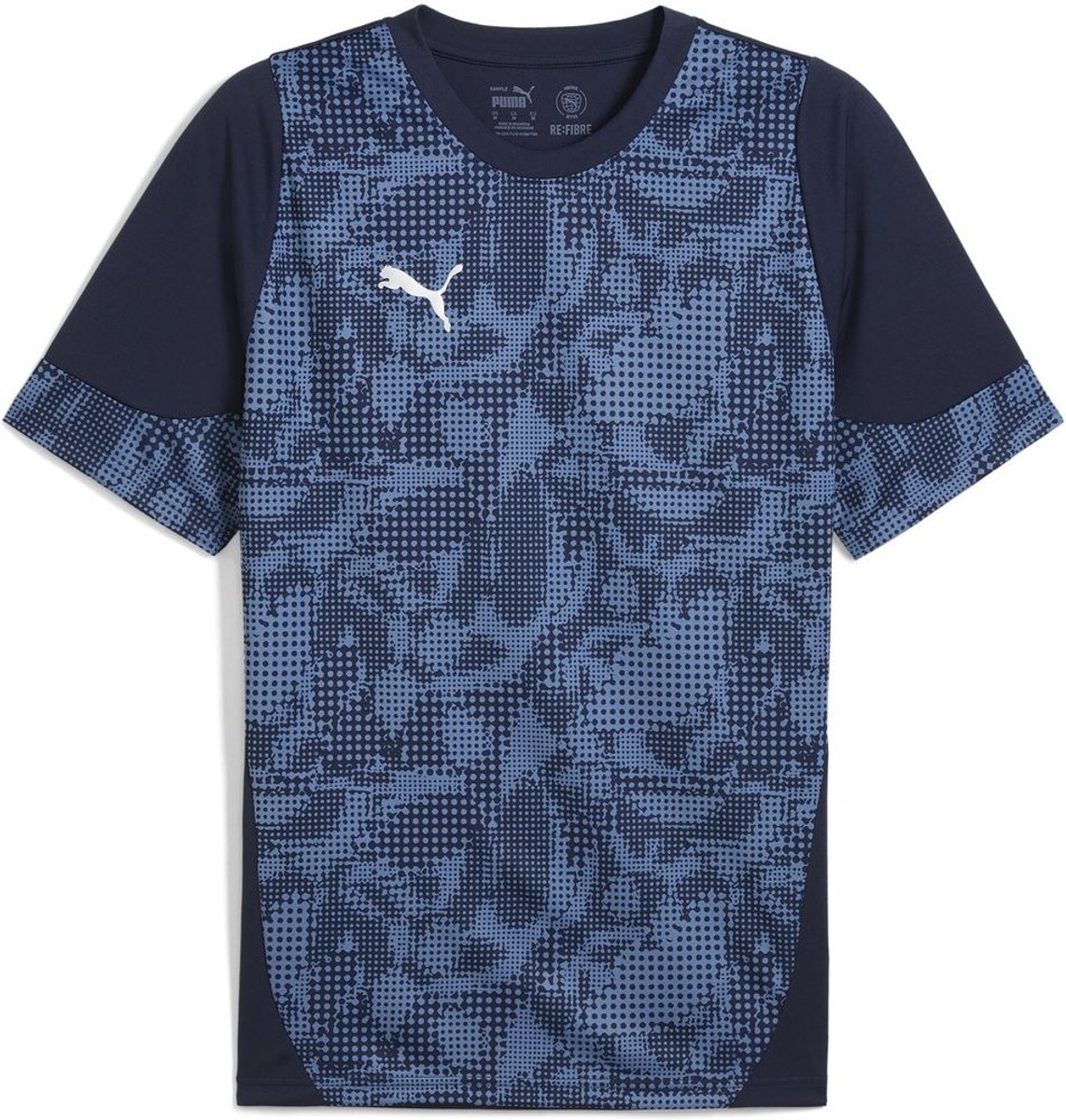 Puma TeamCUP trainingsshirt 659167 Marineblauw