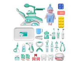 My Green Deal - Tandarts Speelgoed 29 Delig - Tandarts Speelset Kinderen - Dokterset Speelgoed