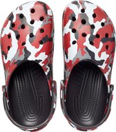 Crocs Classic Printed Camo Clog Noir Rouge Taille 38/39 M6/W8