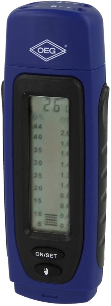 OEG - Vochtmeter - Voor hout en bouw - Automatische test