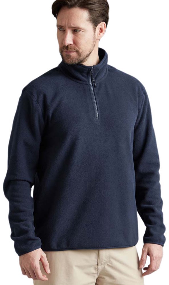 Gill Pursuit Fleece Met Halve Rits Man Blauw