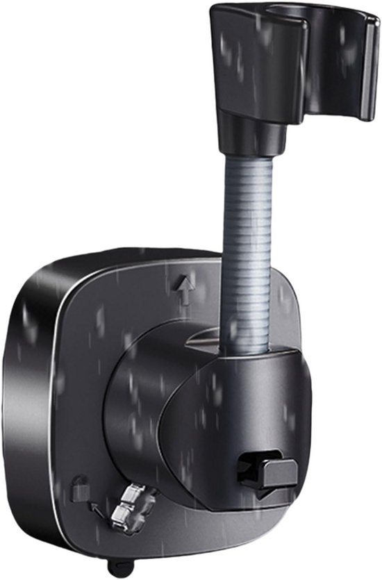 Support de douche rotatif à 360°, réglable, sans perçage, étanche, avec Support de douche rotatif à 360°, réglable, sans perçage, étanche, avec
