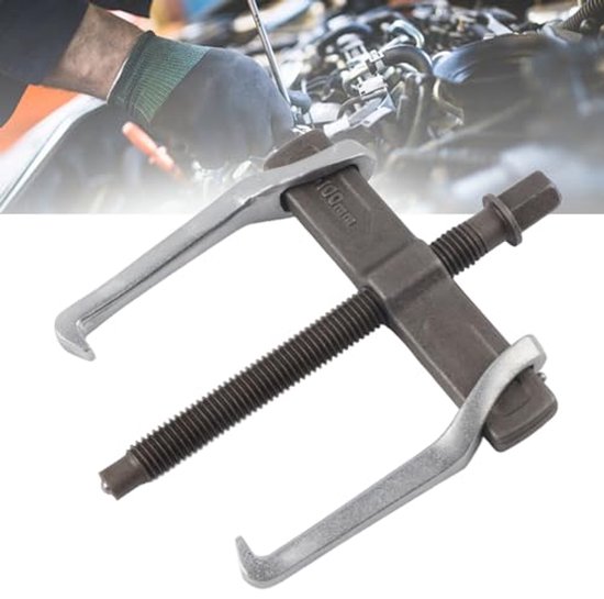 Wakects 2 klauwen lagertrekker parallelle trekker met verstelbare versnelling, handgereedschap voor motorwielen (70 x 120 mm