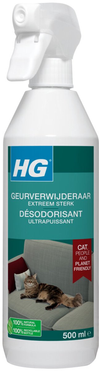 HG geurverwijderaar extreem sterk voor katten 500ml