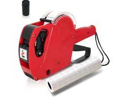 Complete set prijstang , etiketten en inktrol starterspakket