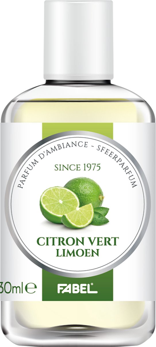 Fabel Sfeerparfum - Interieurparfums - aangename en verfijnde geur in huis - 30 ml - Limoen