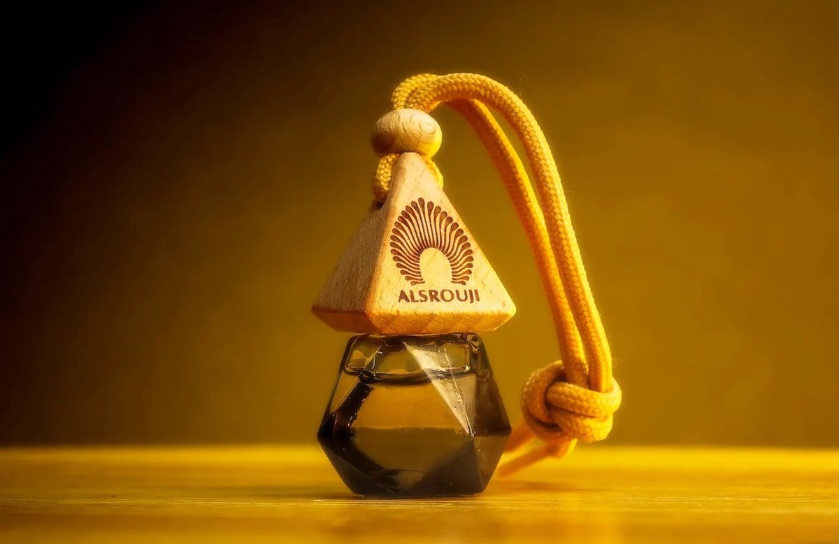 Car perfume, Autoparfum, luchtverfrisser, luxe auto geurtjes Hanger by ALSROUJI PERFUMES