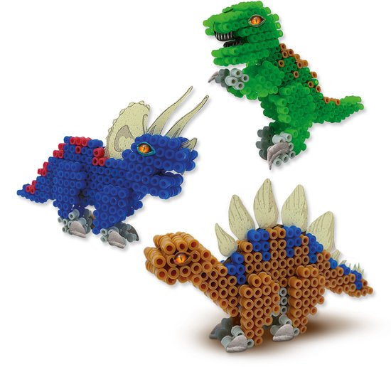 Fer sur perles - Dinos
