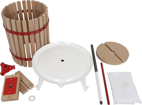 HOME It® fruitpers 18L eikenhout van Merkloos — afbeelding 5