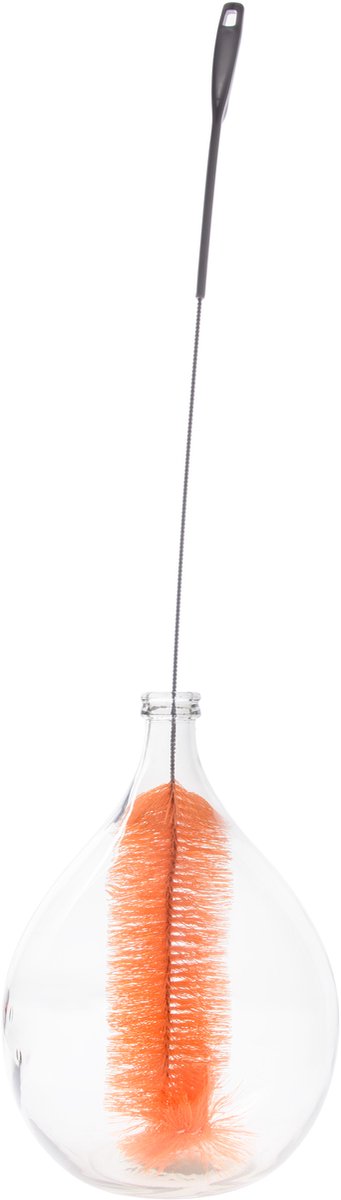 KADAX Reinigingsborstel 110 cm, handige flessenborstel, lange flessenreiniger, borstel voor het reinigen van smalle halsflessen, robuuste ballonborstel van KADAX — afbeelding 5