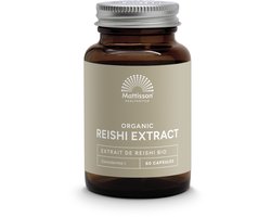 Mattisson - Biologisch Reishi Extract 400mg - 60 capsules
