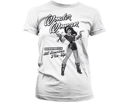 DC Comics Wonder Woman Dames Tshirt -L- All American Pin-Up Wit
