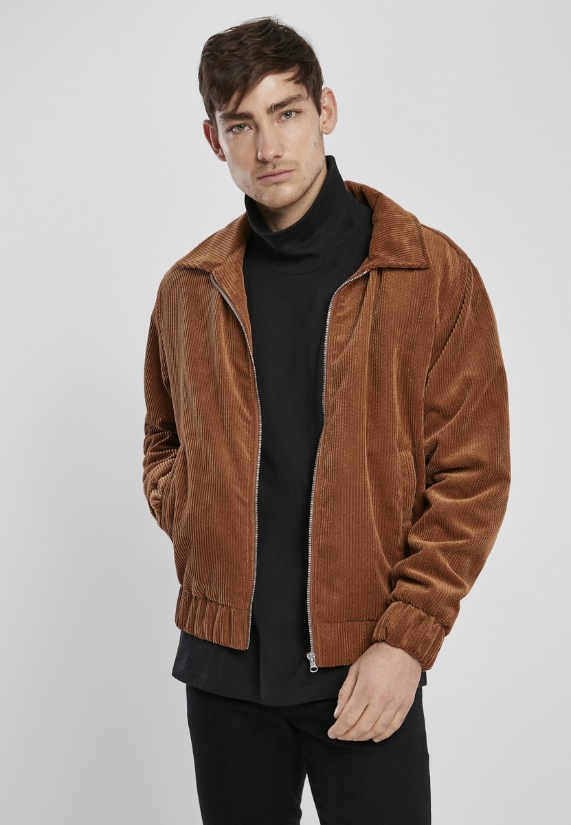 Urban Classics Boxy Corduroy Jacket S Bruin