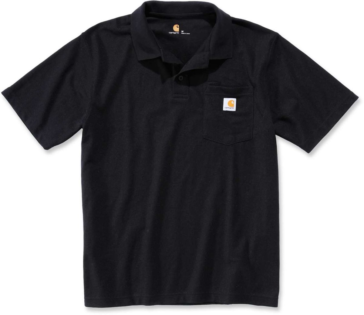 Carhartt K570 Work Pocket Polo Original Fit – S Zwart