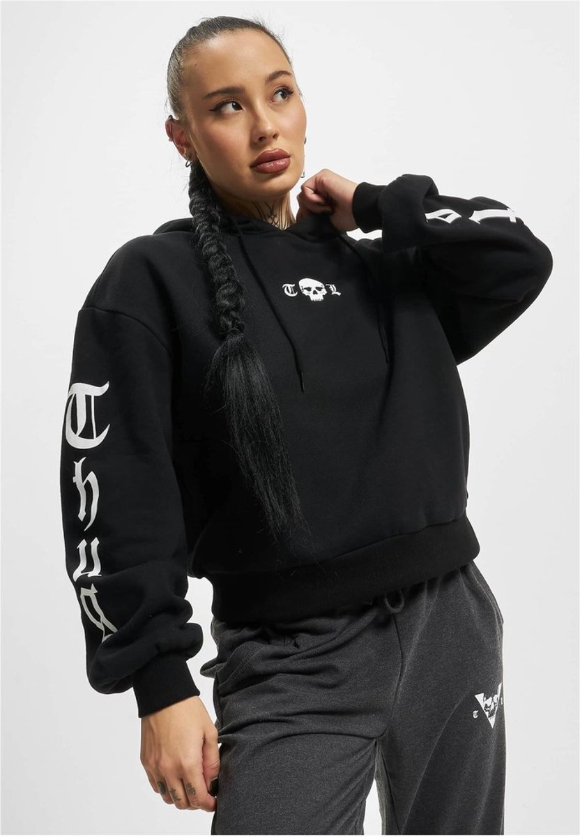 Thug Life - Caution Hoodie/trui - 3XL - Zwart