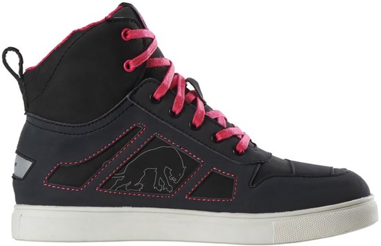 Furygan Damen Motorrad Schuh 3119-150 Shoes Angie D3O 65056 Black-Pink-36