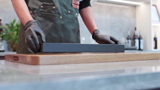 PAUDIN N1 Koksmes - Vlijmscherp Keukenmes - 20 cm Lemmet - Professioneel Japans Mes - Vleesmes - Damascus Patroon - Inclusief Knifeguard - Geschikt voor Groenten, Vlees, Fruit & Vis