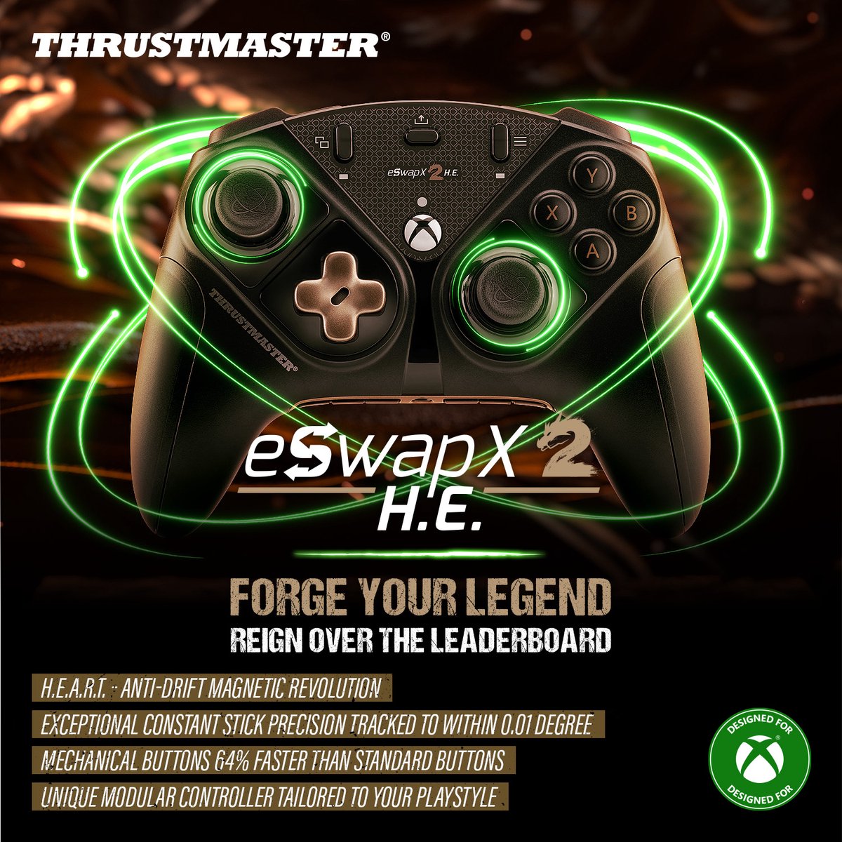 Xbox Thrustmaster Eswap X 2 H.E. Pro Controller thumbnail 4