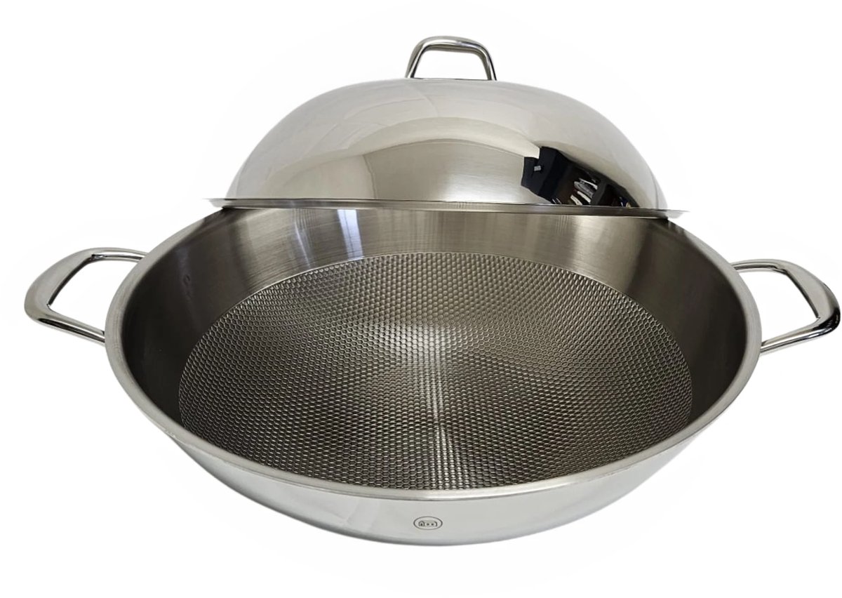 Inductie wok 36 cm – Carl Schmidt Sohn® Dresden Tri-Ply