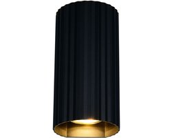 TRIO SOKA - Wandlamp - Zwart mat - excl. 2x GU10 5 W - Verlichting omhoog en omlaag - Wandmontage
