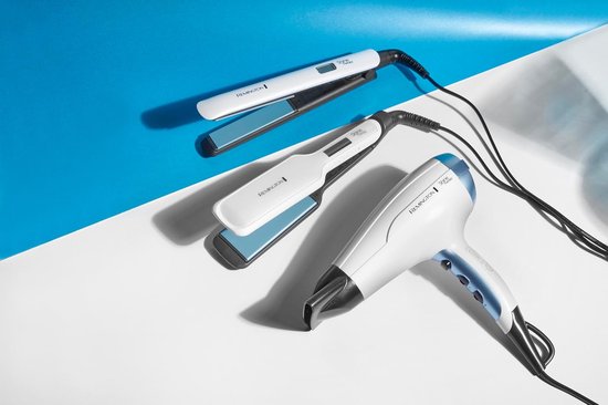 Remington S8550 Shine Therapy Brede platen voor dik en lang haar - Stijltang