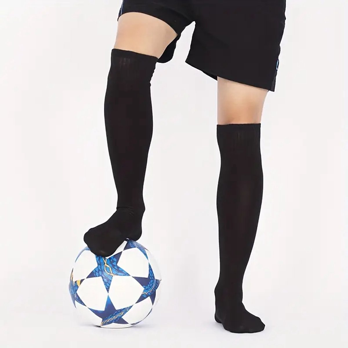 BTkviseQat Voetbalsokken voor heren en dames, gripsokken