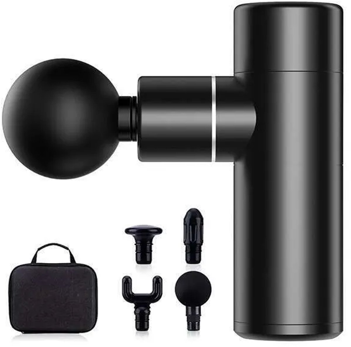 Massagegun zwart - Massage gun mini - reisversie - massagegun zwart