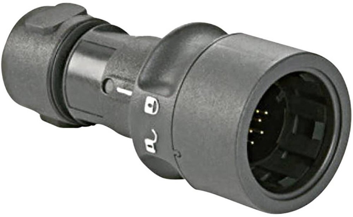 Bulgin PXP6010/02P/CR/0507 Ronde connector Stekker, recht Totaal aantal polen: 2 Serie (ronde connectoren): Buccaneer 6