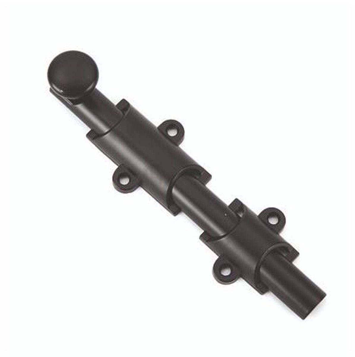 Schuifslot Zwart Zamak 203.2x41mm