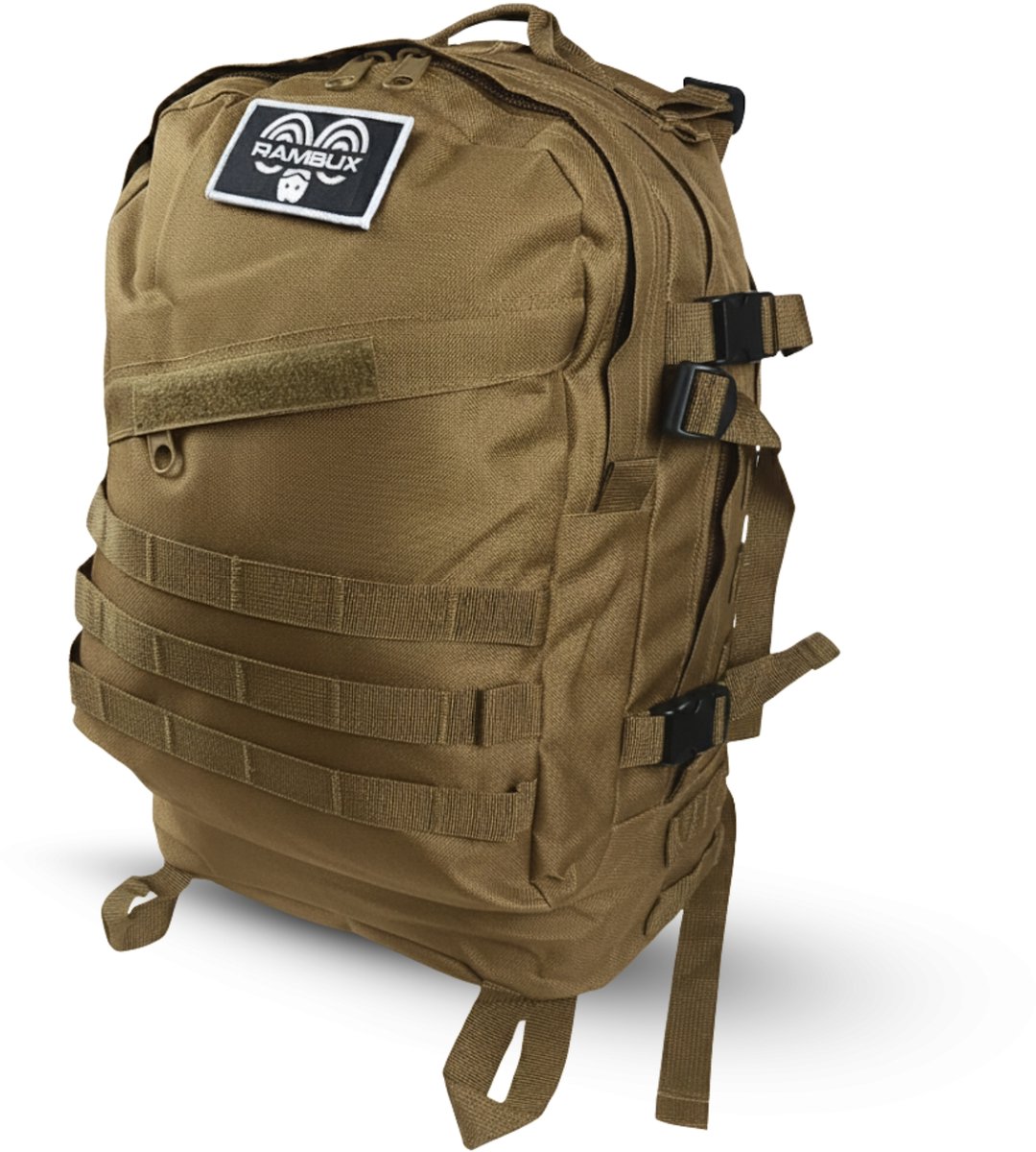 RAMBUX® - Backpack - Militair Tactisch - Kaki - Wandelrugzak - Rugtas - Rugzak - 55 Liter