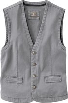 Jan Vanderstorm herren Bodywarmer - 50 - grijs
