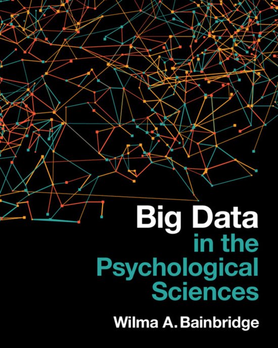 Big Data in the Psychological Sciences - cover