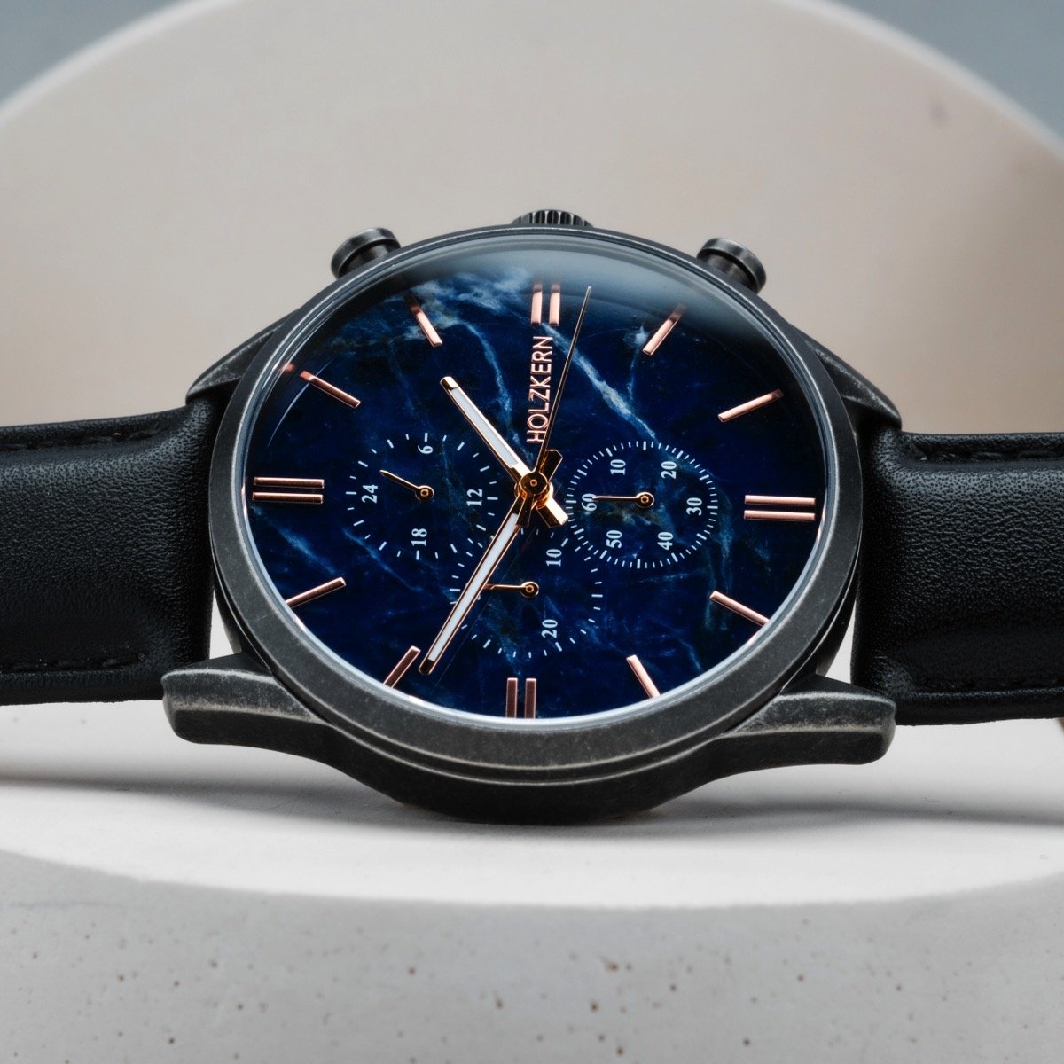 Holzkern Horloge Gifted (Sodaliet Zwart)
