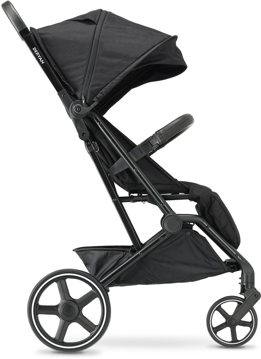 Deryan Luxe XP Buggy XL - Compact lichtgewicht - Zwart