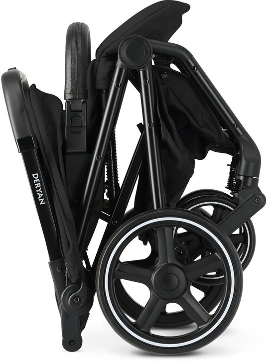 Deryan Luxe XP Buggy XL - Compact lichtgewicht - Zwart
