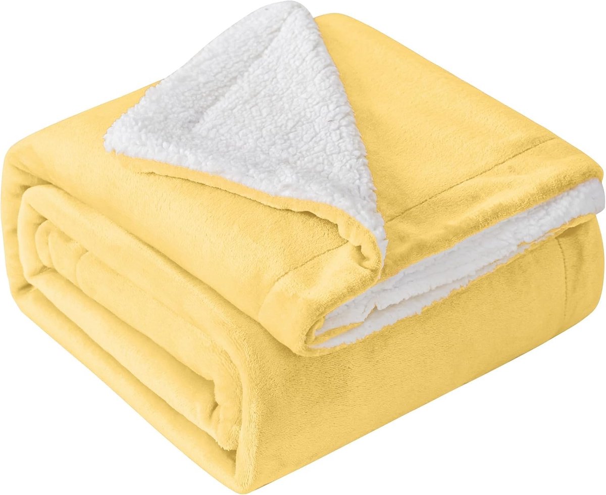 Azomor® Warme en Zachte Fleece Deken van Flanel voor Binnen en Buiten Gebruik