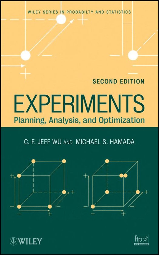 Wiley Series in Probability and Statistics 552 - Experiments - cover