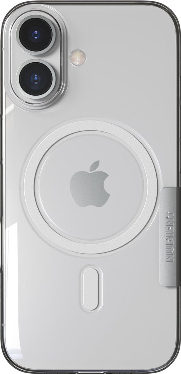 Nudient Thin Magsafe Case geschikt voor Apple iPhone 17 - Transparant