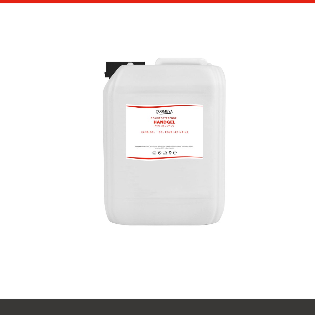 2 x 2,5 literHandgel 75% - Cosmeya | Navullen.com Navullen Cosmeya.nl Ltr Jerrycan Navulling Q1 Hand Gel | LP5 Desinfecterende handgel