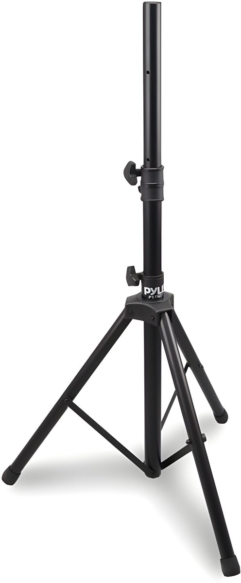 Pyle Luidsprekerstandaard – Verstelbare Driepoot 92–147 cm, Zware Uitvoering met Veiligheidspin – Voor Podium & Studio